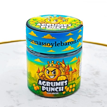 Live Resin Extraction CBD - Agrumes Punch