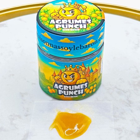 Live Resin Extraction CBD - Agrumes Punch