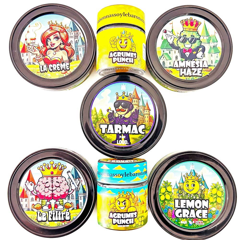 Pack All Stars CBD – Fleurs, Hash & Extractions de Luxe