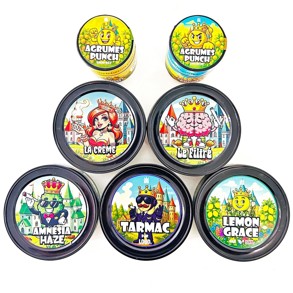 Pack All Stars CBD – Fleurs, Hash & Extractions de Luxe