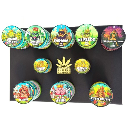 Coffret CBD Luxe All-Stars 5g – Fleurs, Hash & Extractions