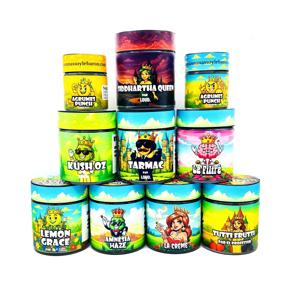 Pack All Stars CBD – Fleurs, Hash & Extractions de Luxe
