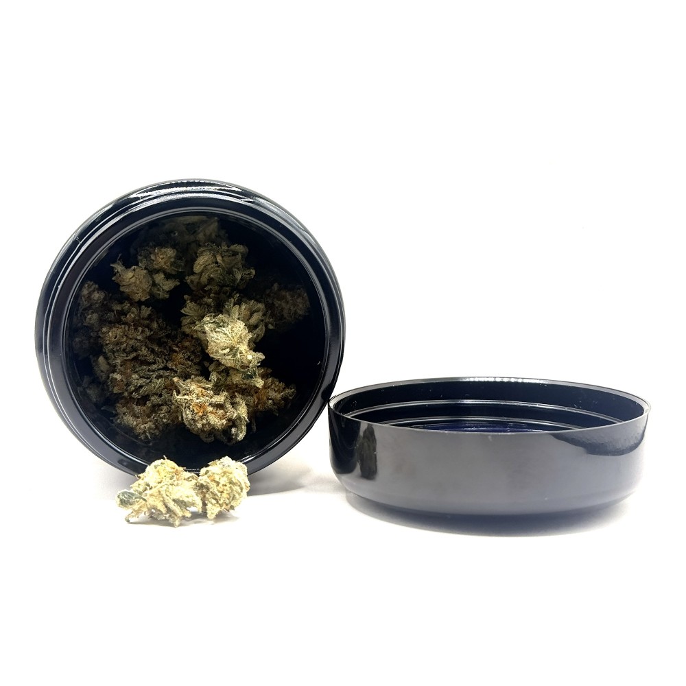 MIRON 250 mL Violetglass | Boîte anti-UV conservation fleurs CBD