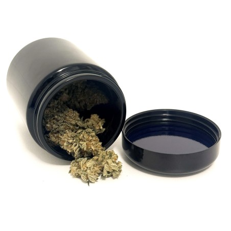 MIRON 250 mL Violetglass | Boîte anti-UV conservation fleurs CBD