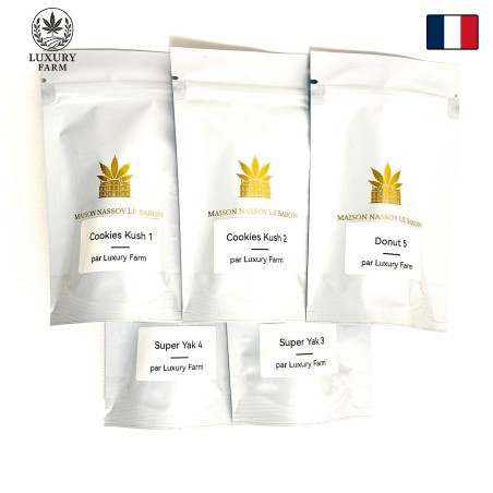 Pack Keepers LUXURY FARM – 15 g fleurs CBD indoor