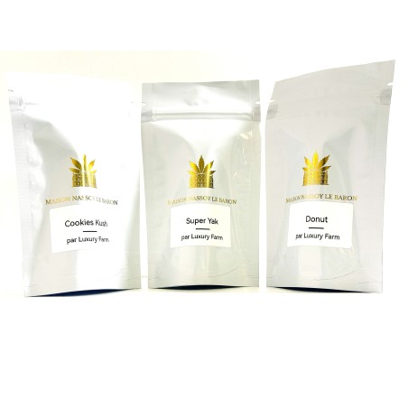 Pack Hunters LUXURY FARM – 6 g fleurs CBD indoor