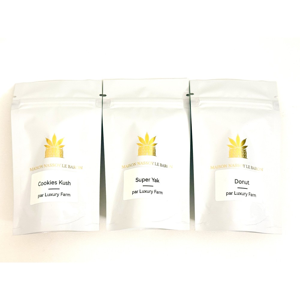 Pack Hunters LUXURY FARM – 6 g fleurs CBD indoor