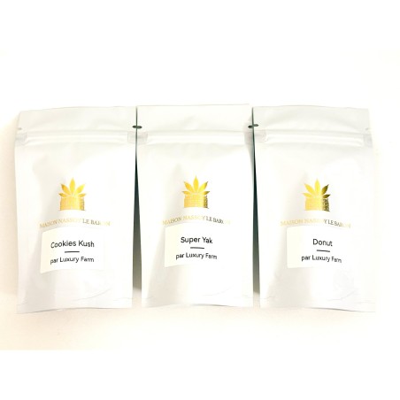 Pack Hunters LUXURY FARM – 6 g fleurs CBD indoor