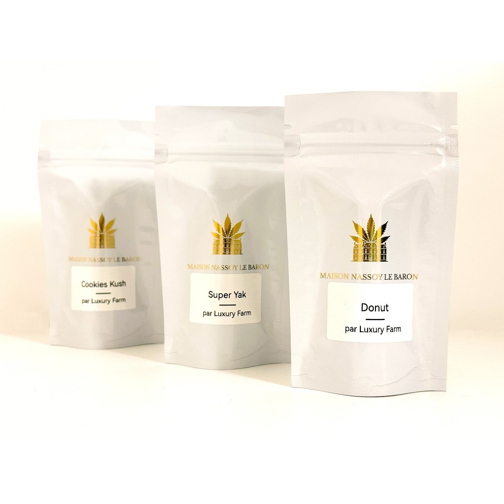 Pack Hunters LUXURY FARM – 6 g fleurs CBD indoor