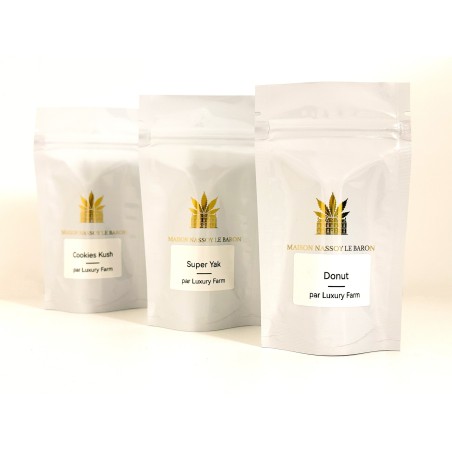 Pack Hunters LUXURY FARM – 6 g fleurs CBD indoor