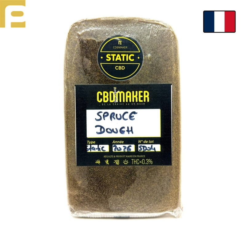 Static Spruce Dough CBD – Static sift 120u par El Professeur