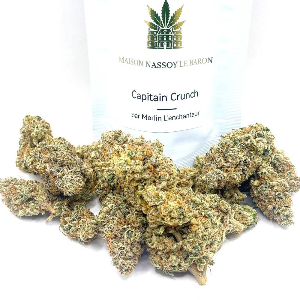 Capitain Crunch CBD – Fleur type Cali par Merlin