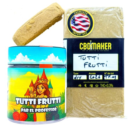 Tutti Frutti Hash CBD – El Professor x CBD Maker | DrySift