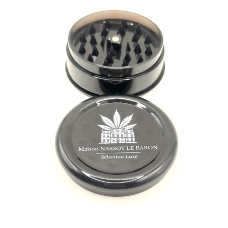 Grinder CBD noir 60 mm | Maison NASSOY-LE BARON