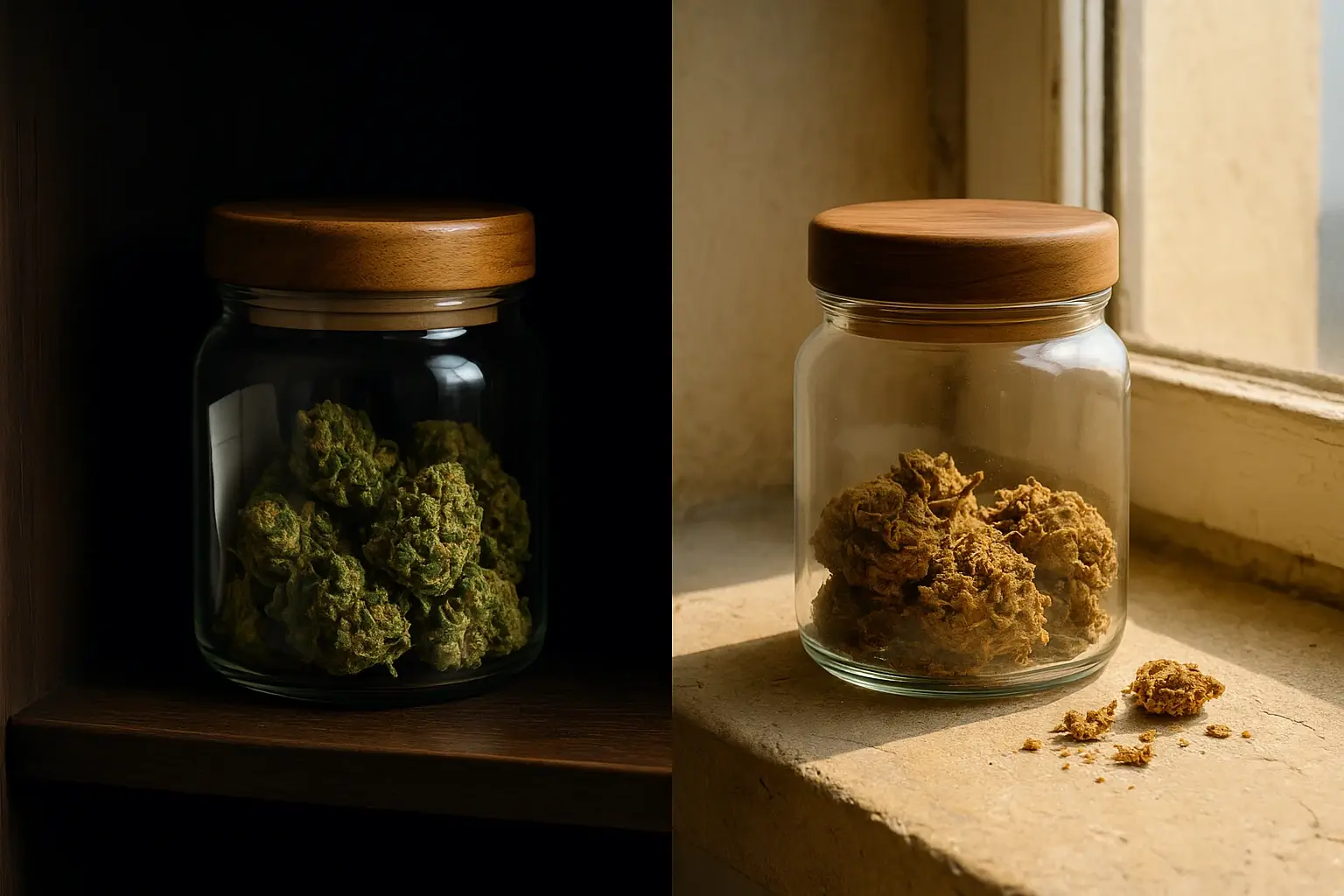 Conserver vos fleurs de CBD