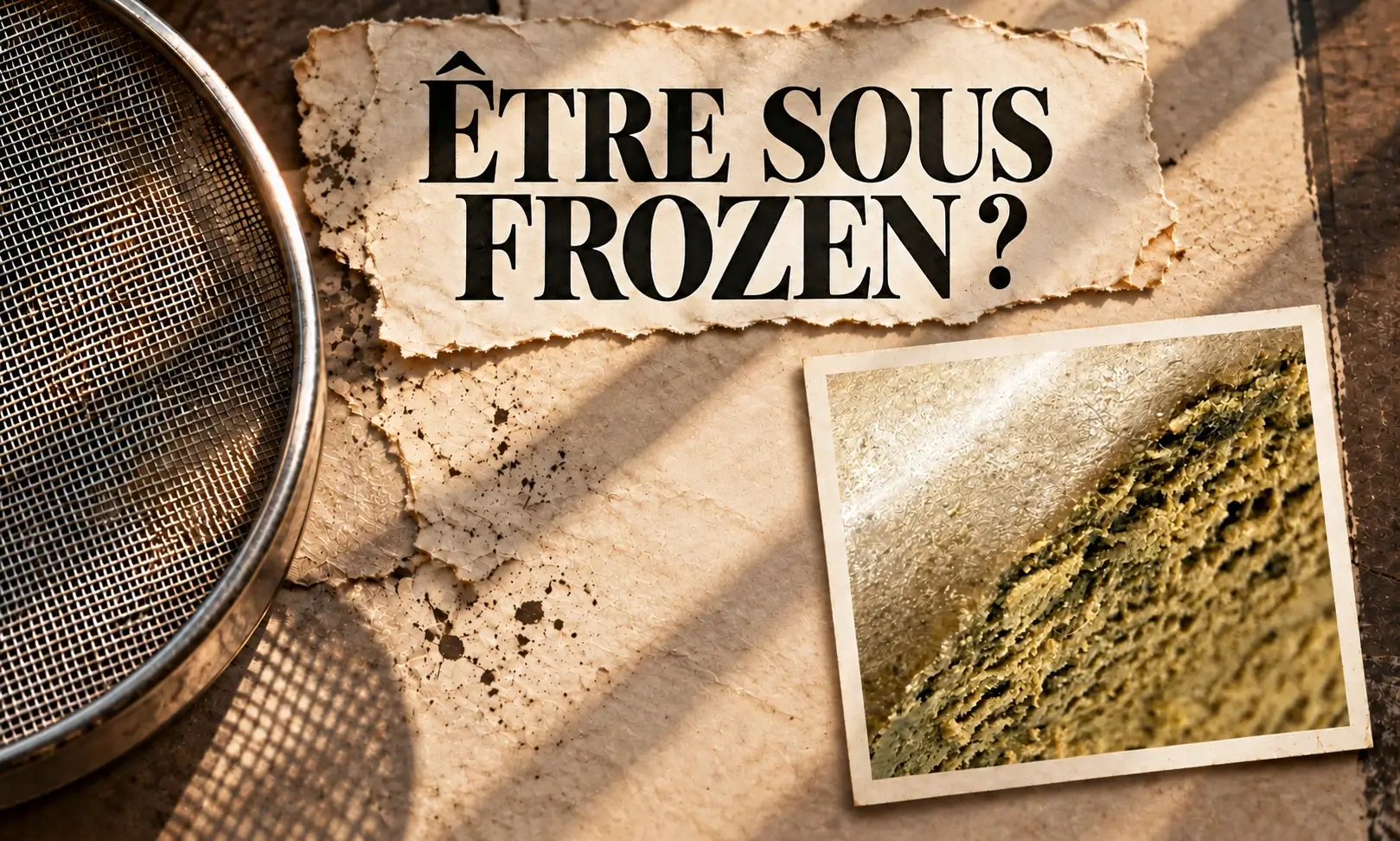 Être sous Frozen : que signifie cette expression ?