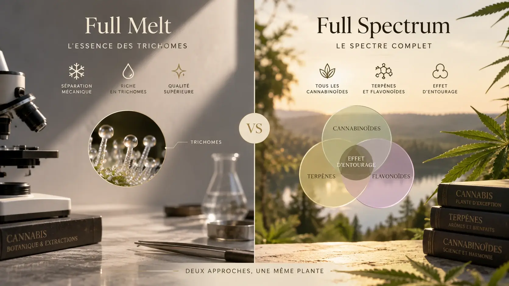 Full Melt vs Full Spectrum Hash : quelles différences ?